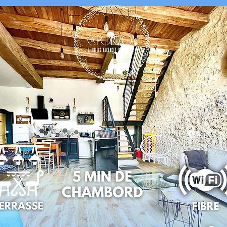 Caporizon-La Grange-Le Clos De Chambord Saint-Claude-de-Diray Εξωτερικό φωτογραφία